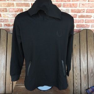 Aesthetic Revolution Black Hoodie Pullover Size Lg